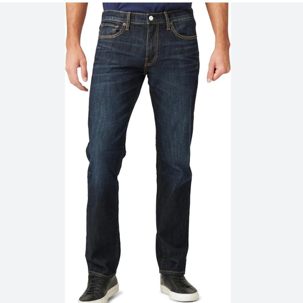 Lucky Brand Men's 221 Straight Jean dark wash Barite denim Sz 34/34